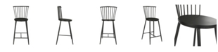 Office Star Bryce Counter Stool 26-inch with Metal Frame